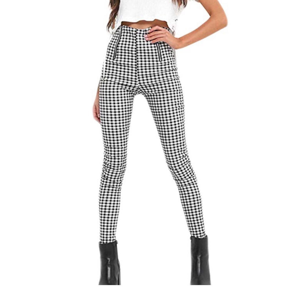 Checkered Pants